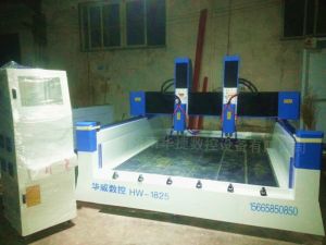 兴安盟HW1825双头重型石材雕刻机